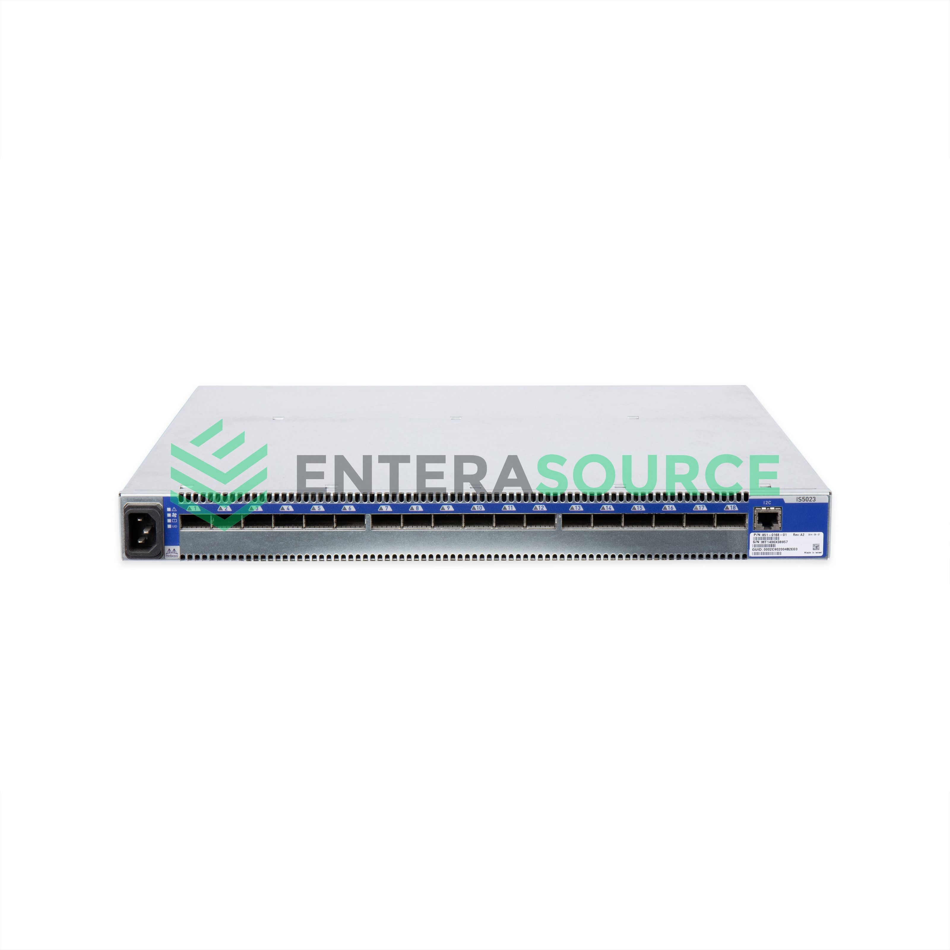 Mellanox 851-0168-01 InfiniScale IV IS5023 18 Port 40Gb QDR InfiniBand  Switch