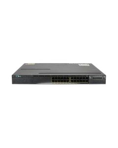 Cisco Catalyst WS-C3750X-24P-S 3750 Series POE Ethernet Switch Front View