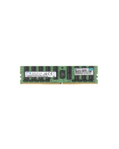 HP 752372-081 32GB DDR4L-2133 PC4L-17000 4Rx4 ECC Server Memory Module Top View
