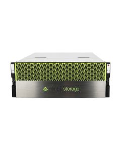 HPE Nimble Storage AF5000 69TB All-Flash Disk Array | 2x 10Gb SFP+ Front View With Bezel